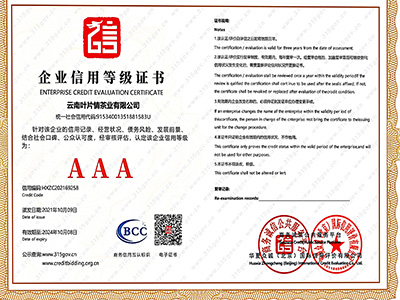 葉片情-榮譽證書