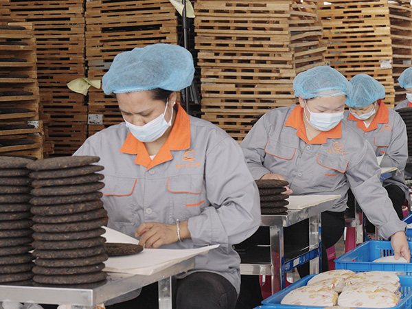 葉片情-包裝車(chē)間